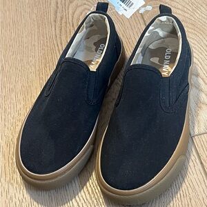 Brand New With Tags - Old Navy Kids Black Slip-On Shoes